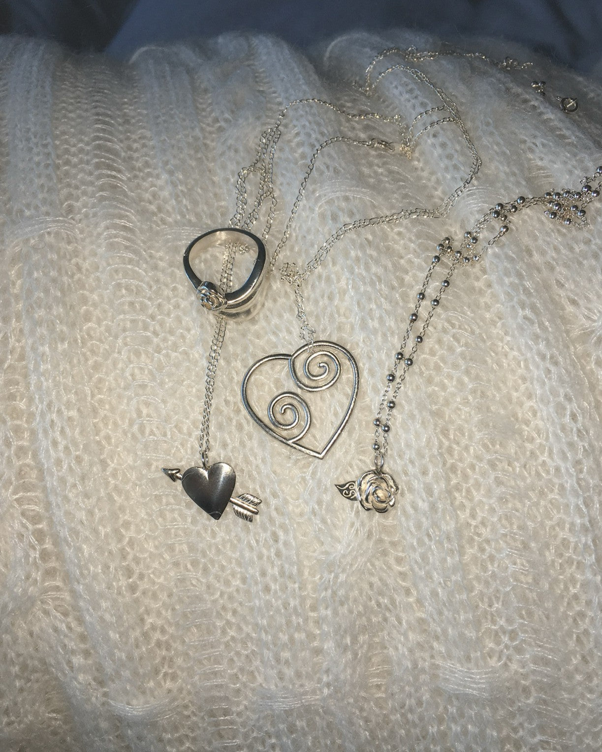 CUPID HEART MINI PENDENT NECKLACE