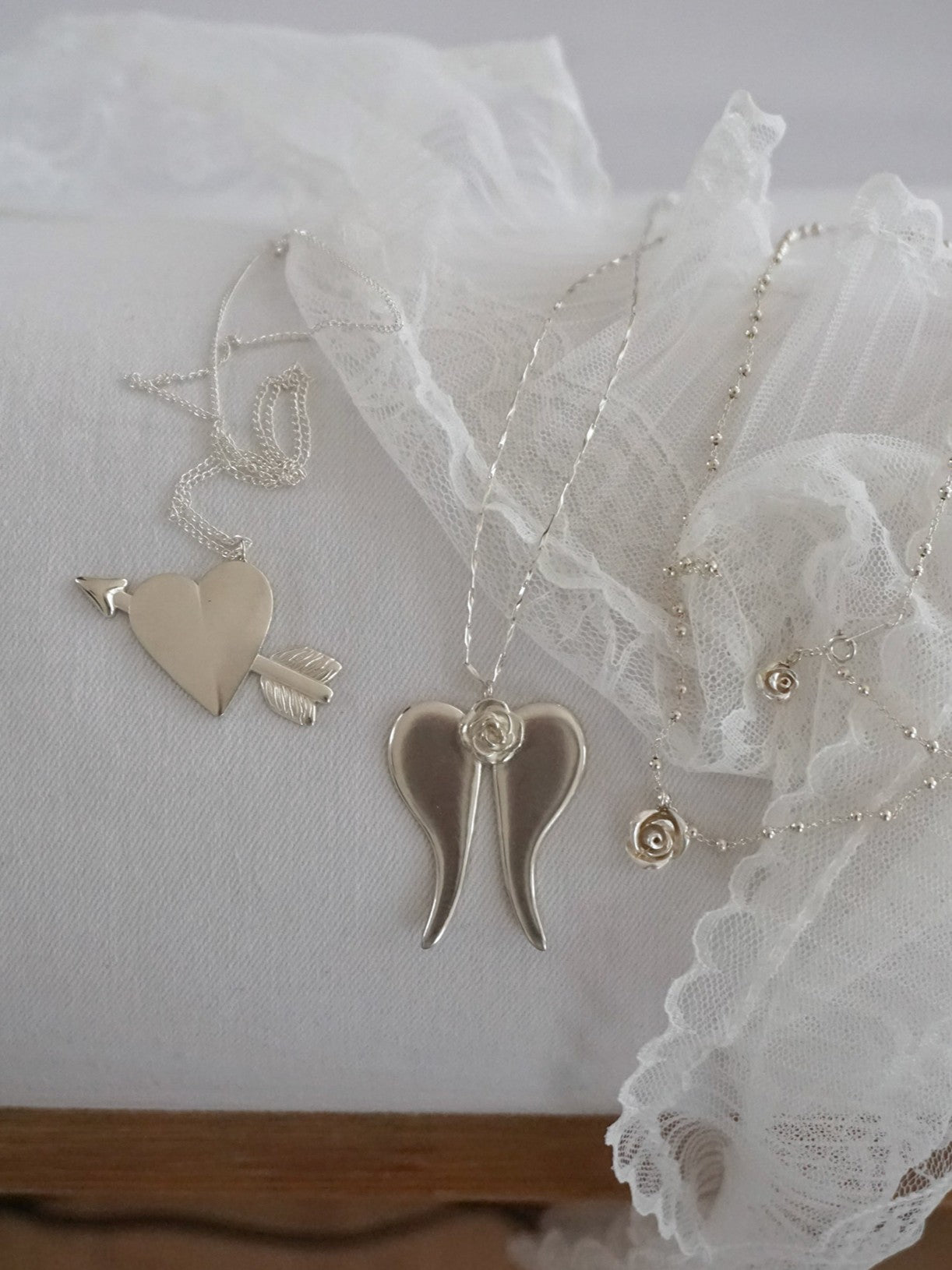 FAIRY WINGS ANGEL PENDENT NECKLACE