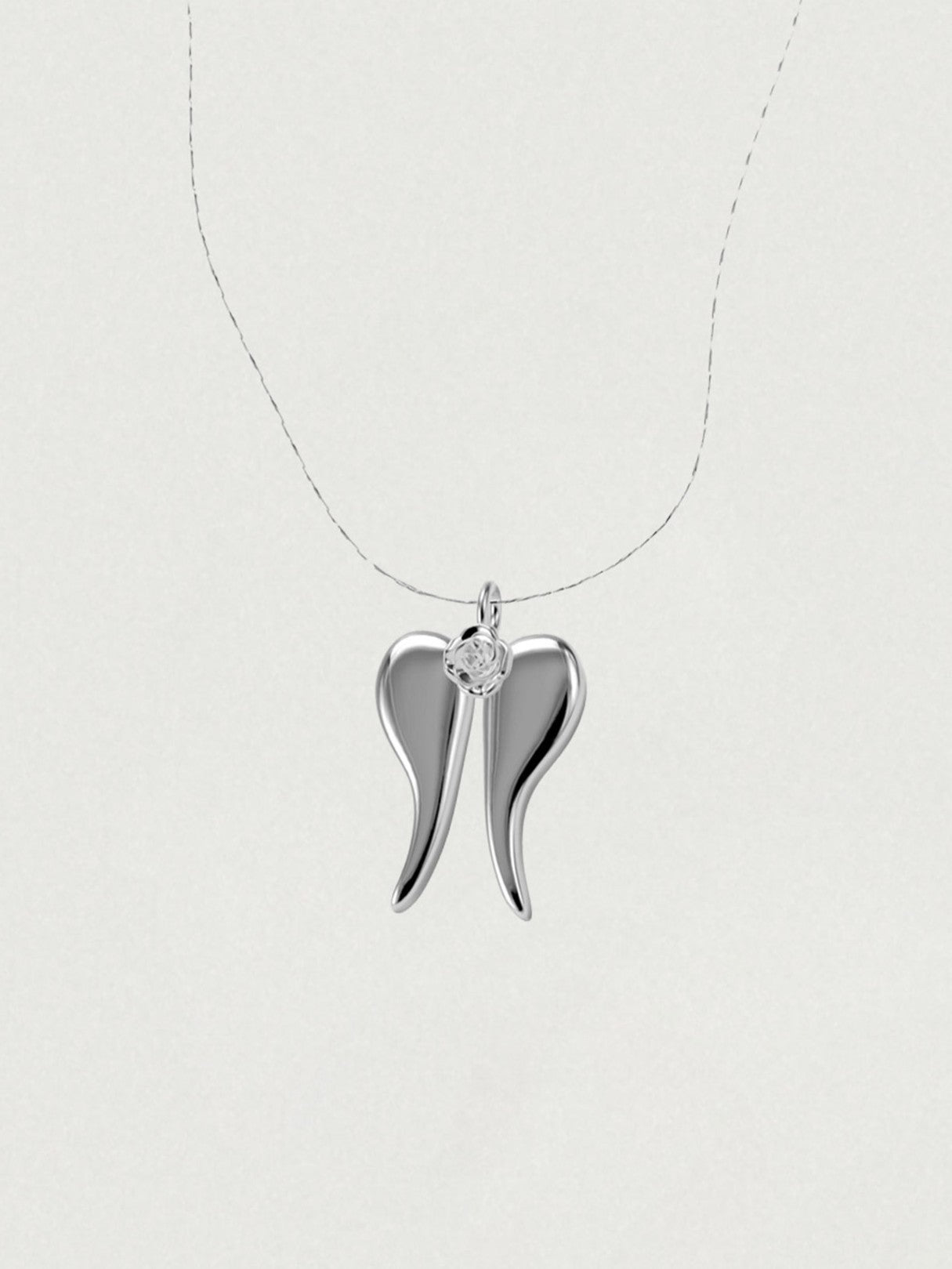 FAIRY WINGS ANGEL PENDENT NECKLACE