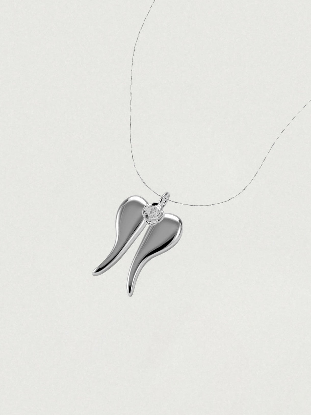 FAIRY WINGS ANGEL PENDENT NECKLACE