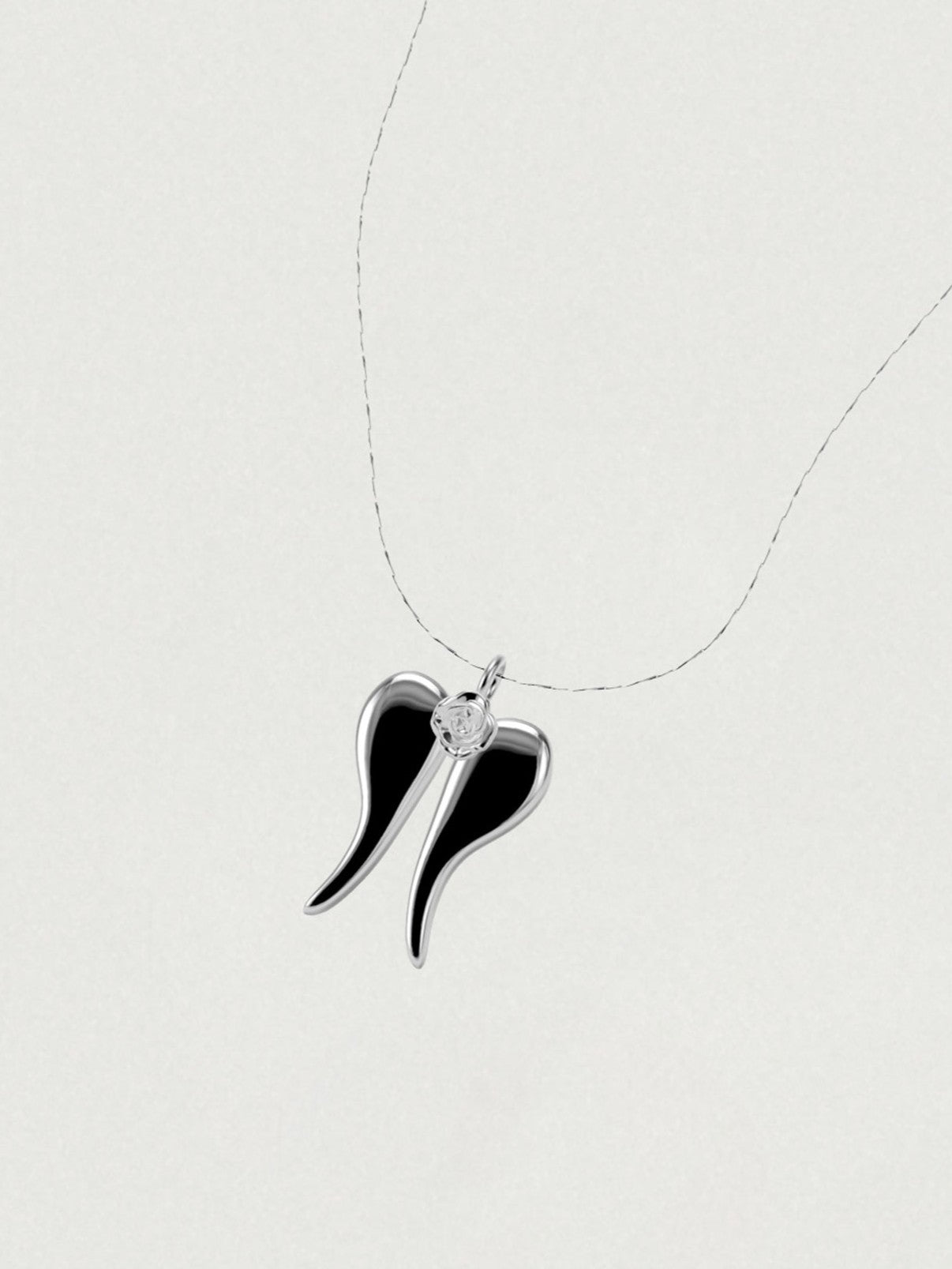 FAIRY WINGS ANGEL PENDENT NECKLACE