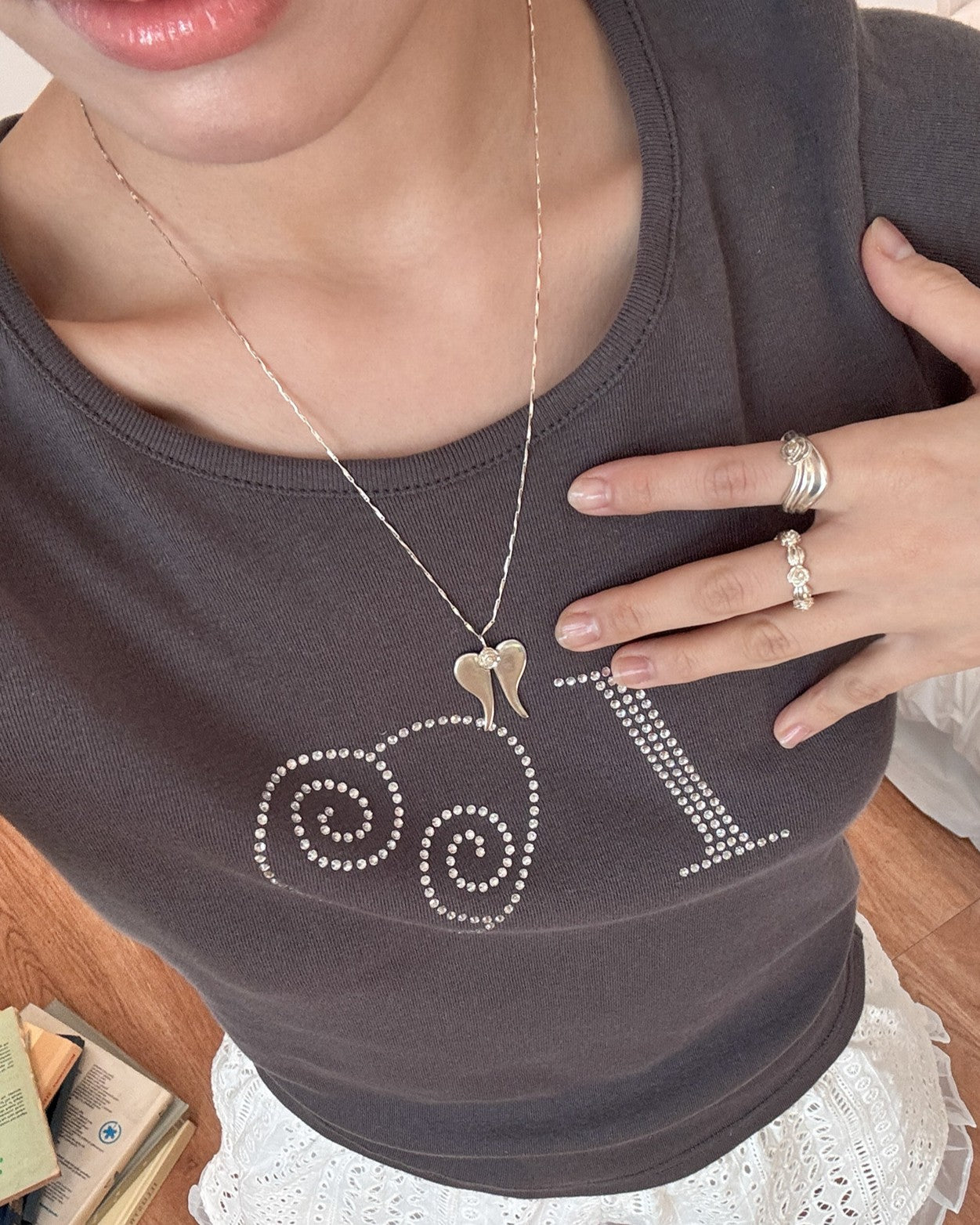 FAIRY WINGS ANGEL PENDENT NECKLACE
