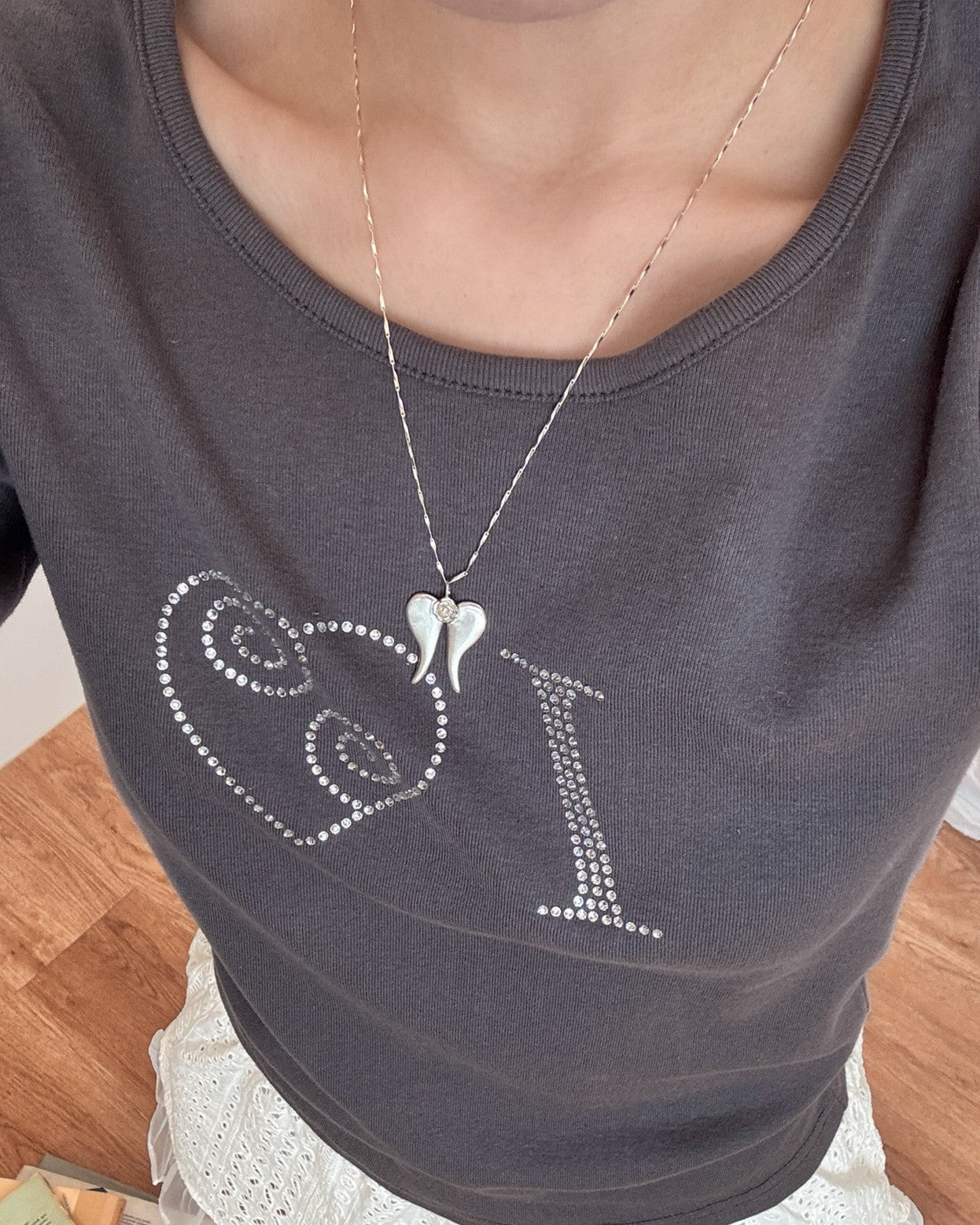 FAIRY WINGS ANGEL PENDENT NECKLACE