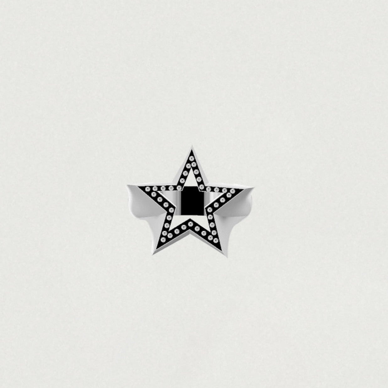 ICING COOKIE STAR STUD RING