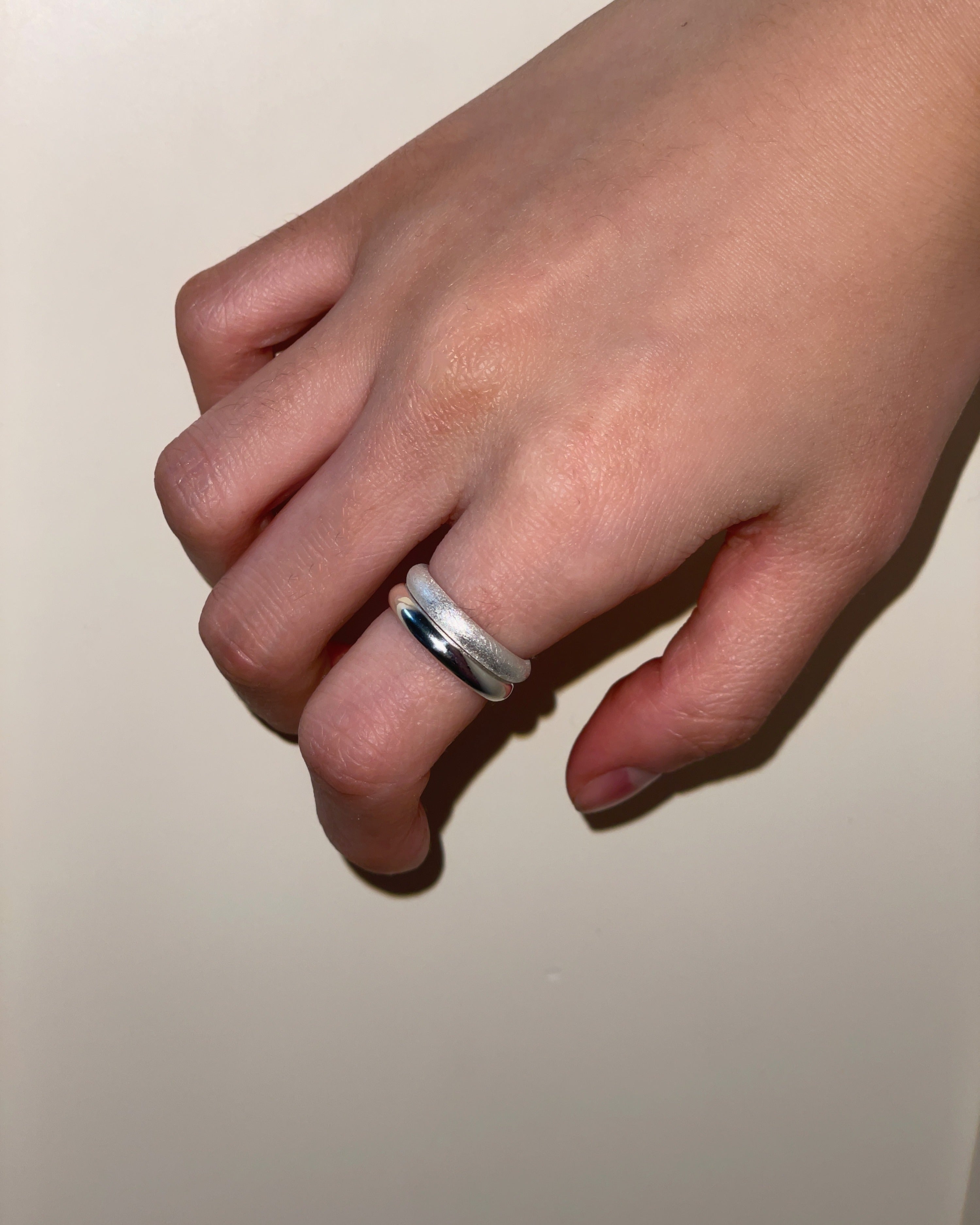 テクスチャー リング セット (2個) / texture ring set (2pieces)