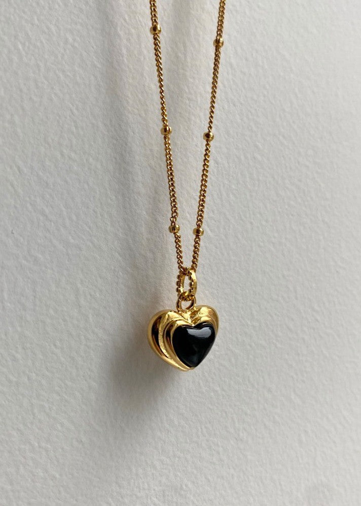 Baby heart necklace
