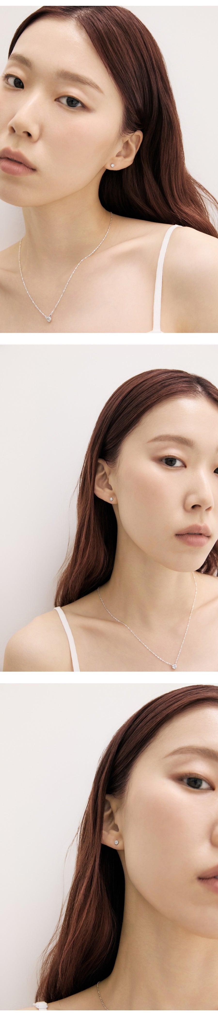 シルバーブルームストーンウィアモンズイヤリング / Silver Bloom Stone Earrings
