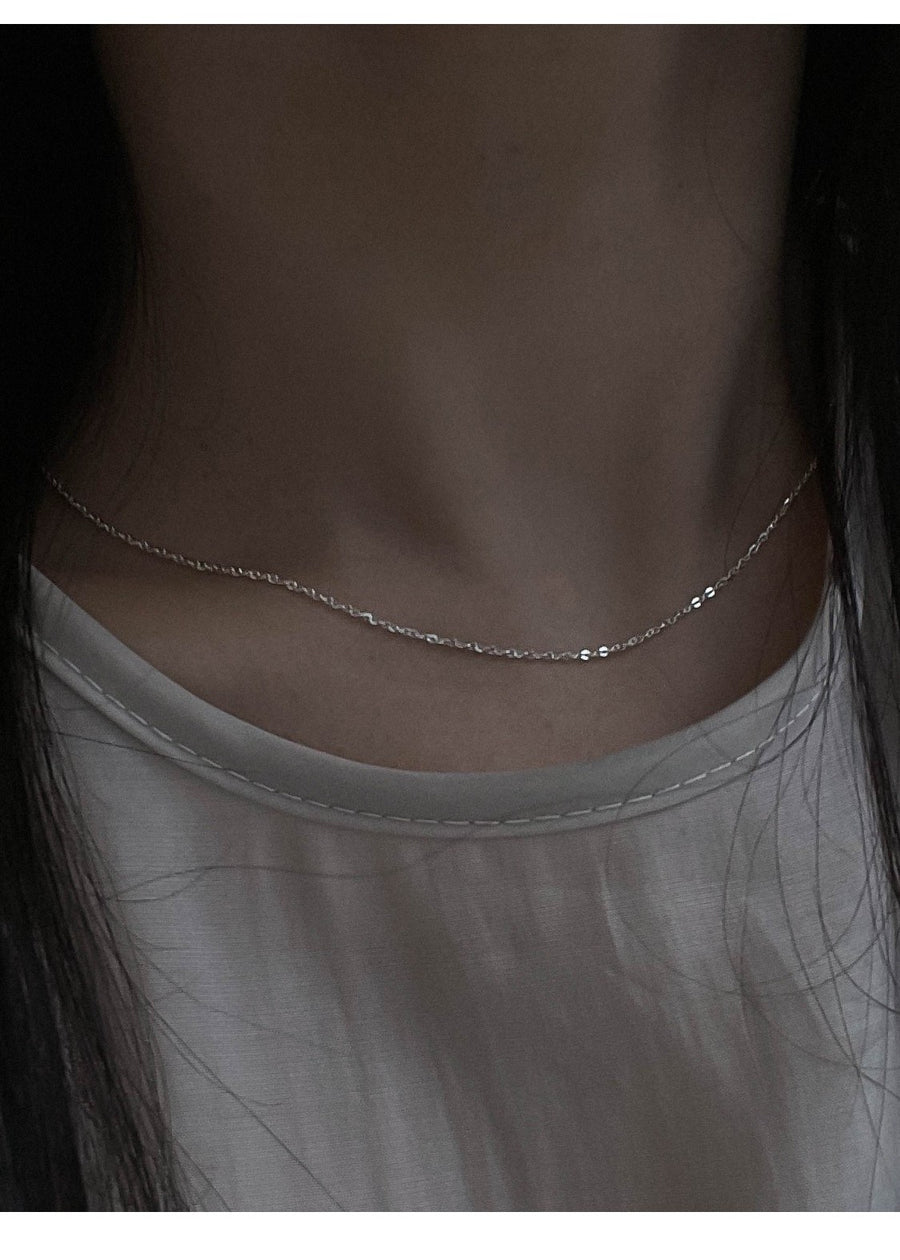 Silver Basic Chain Necklace