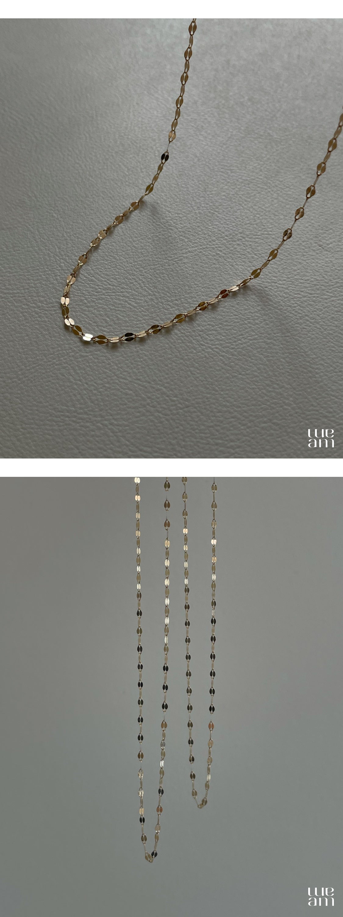 K14 ラージ ブリング チェーン ネックレス / 14K Large Bling Chain