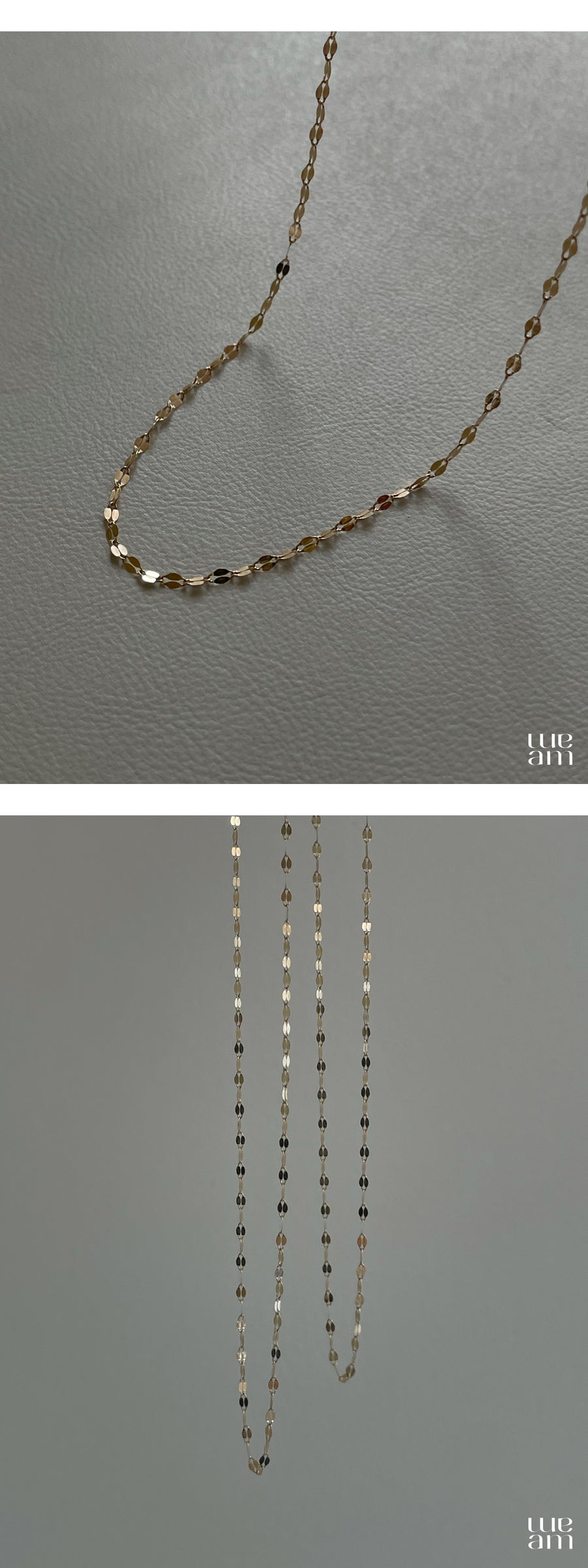 K14 Large Bling Chain Necklace / 14K Large Bling Chain Necklace