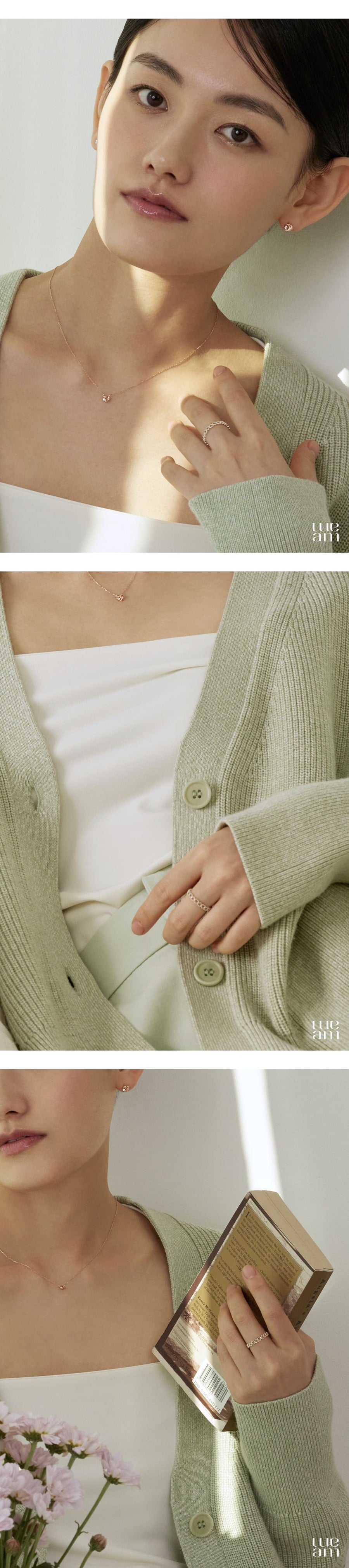 シルバー ミルグレイン ハート パターン リング / Silver Milgrain Heart Pattern Ring