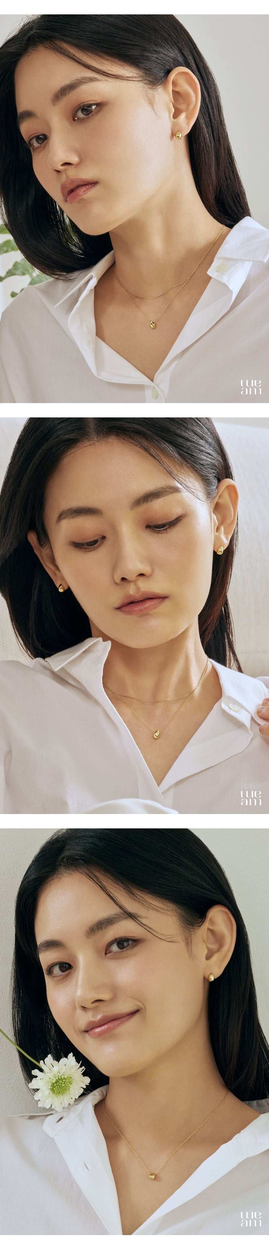 Silver Waterdrop Earrings