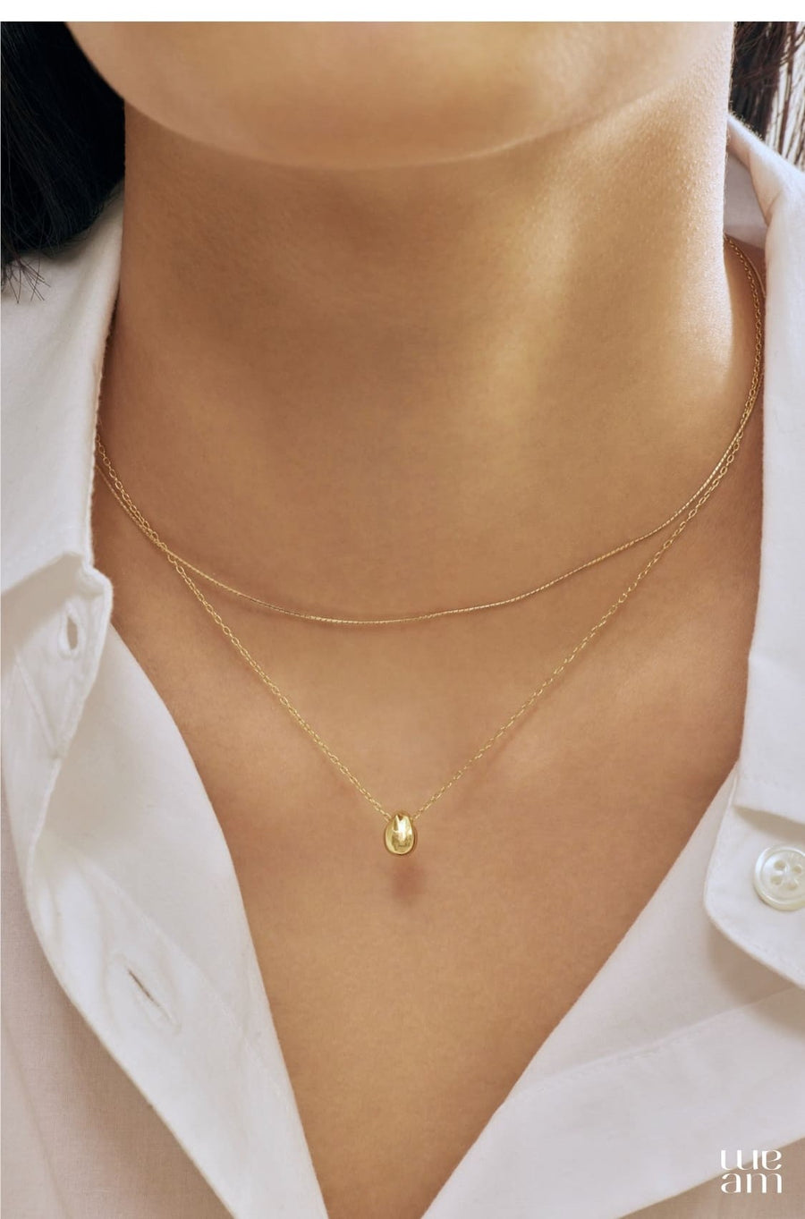 Silver Waterdrop Necklace