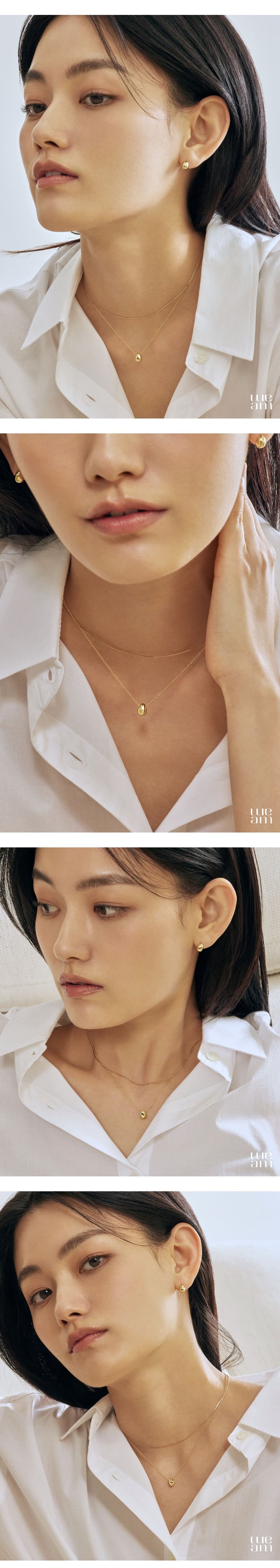 Silver Waterdrop Necklace