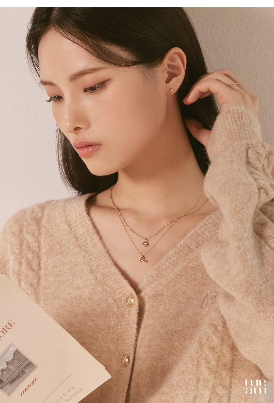シルバー ロック ペンダント ネックレス / Silver Lock Pendant Necklace