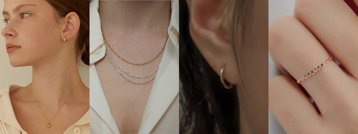 14K / 18K Gold Skin Jewelry