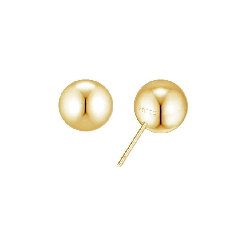 オート ボール ピアス (10MM)：ゴールド / HAUTE BALL EARRING (10MM)(GOLD)