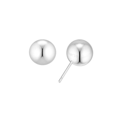 オート ボール ピアス (10MM)：シルバー / HAUTE BALL EARRING (10MM)(SILVER)