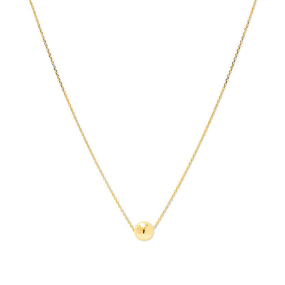 シンプル ボール ネックレス：ゴールド / SIMPLE BALL NECKLACE (GOLD)