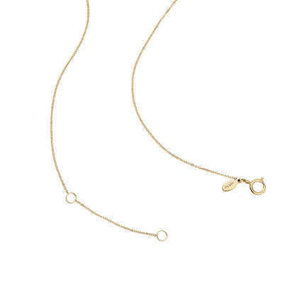 シンプル ボール ネックレス：ゴールド / SIMPLE BALL NECKLACE (GOLD)