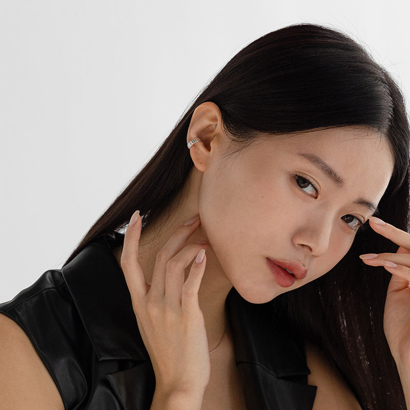 [アモンズ限定] marshmallow earcuff