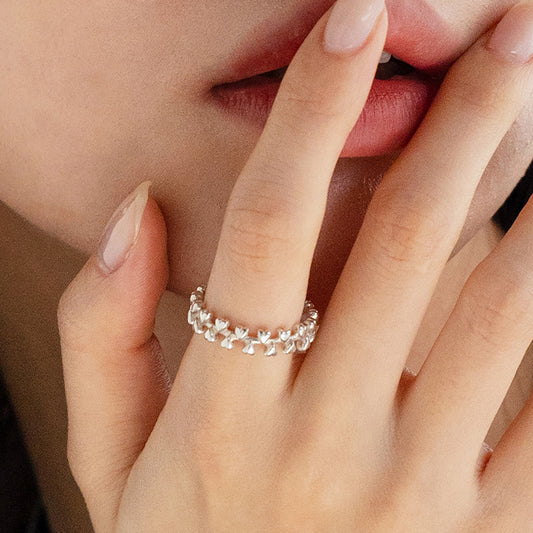 heart cloud ring