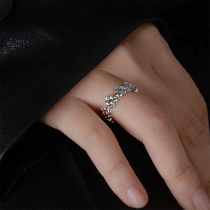 heart cushion ring