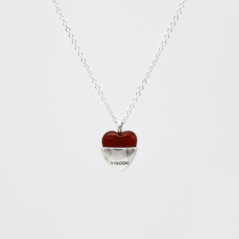 ハート カップ ネックレス（3色） / heart cup necklace (3 colors)