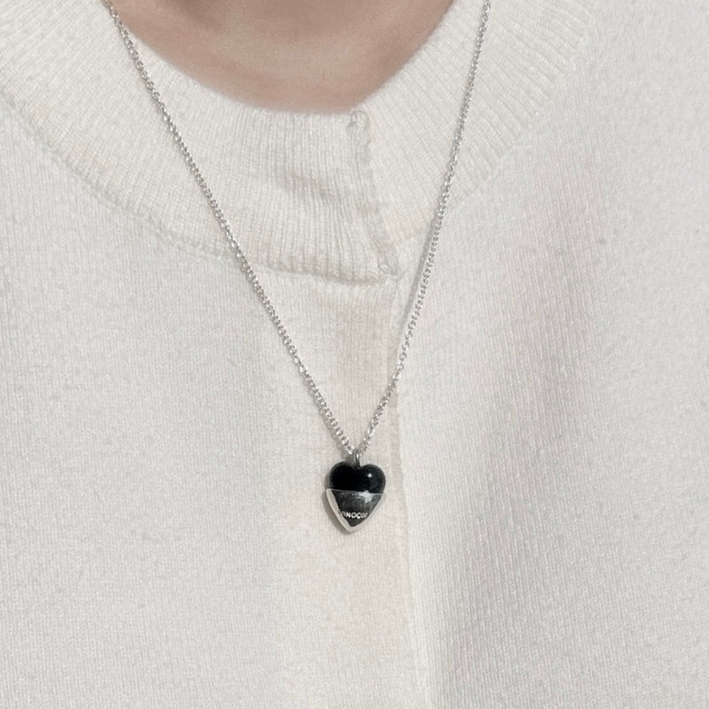 ハート カップ ネックレス（3色） / heart cup necklace (3 colors)