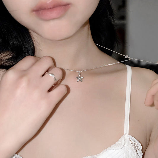 plumeria necklace