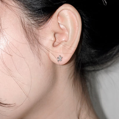 floral earring