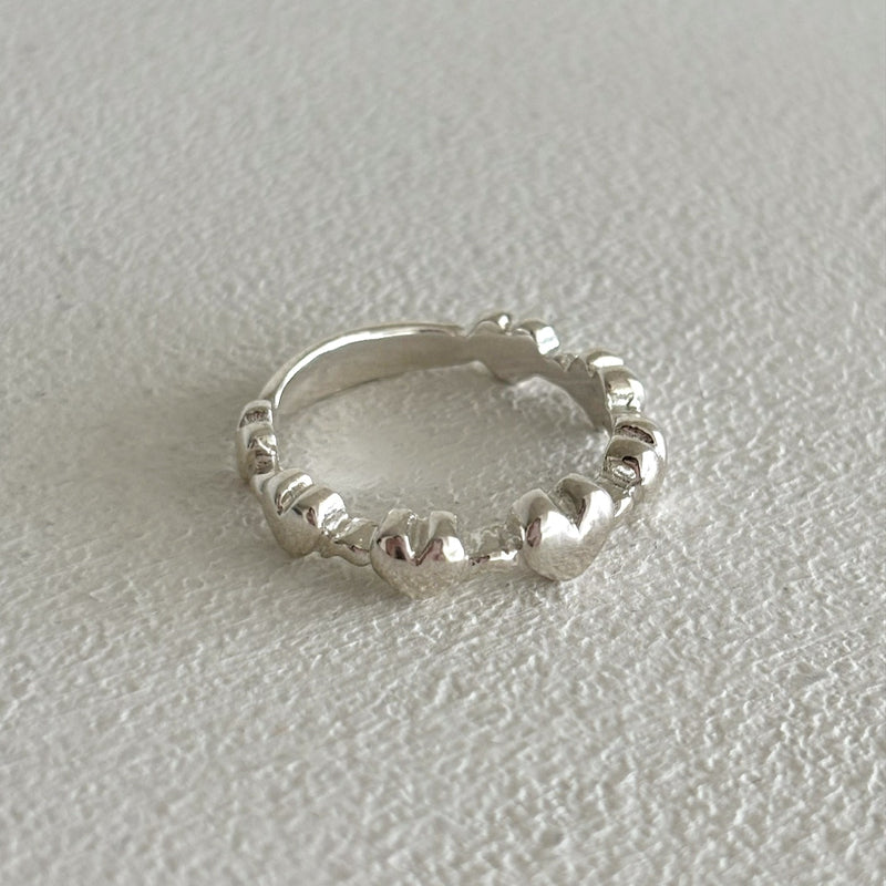 Tiny love ring (Sterling Silver)