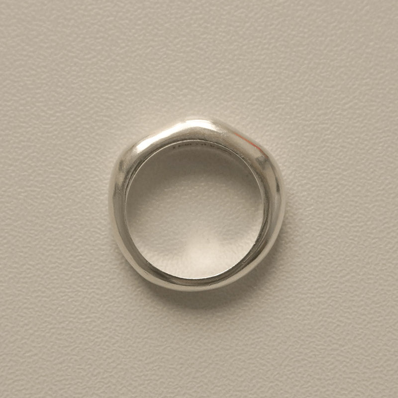 SLIM WAVE RING (SILVER)