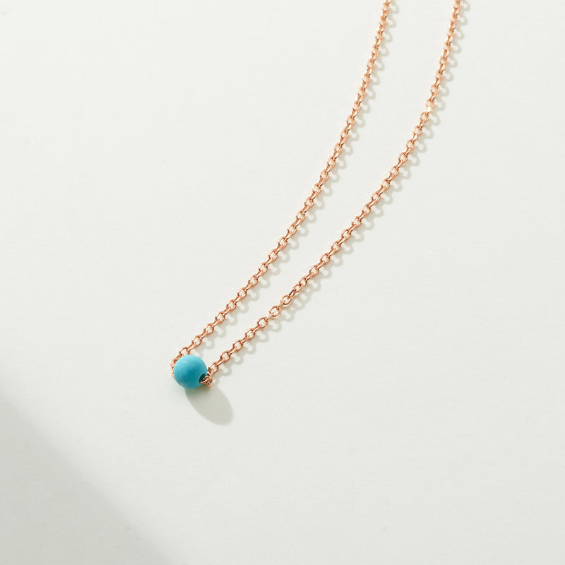 14K/18K ターコイズネックレス