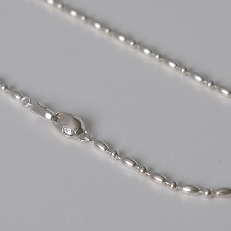 Bean eggball necklace