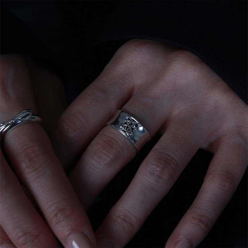 ribbon dress ring