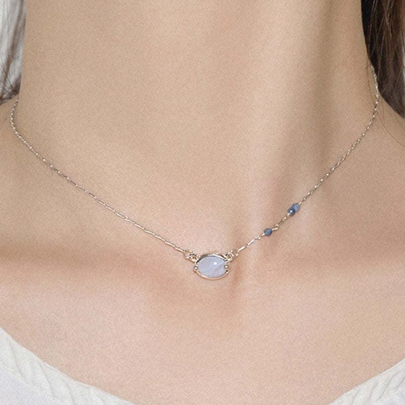 raindrop N04 blue lace agate