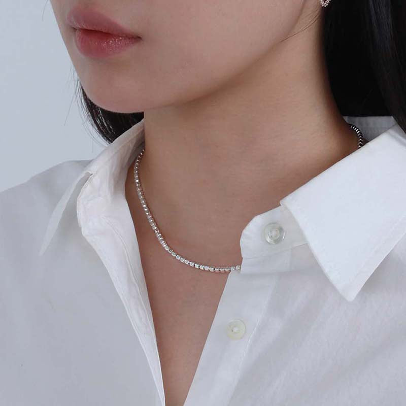 cube choker necklace