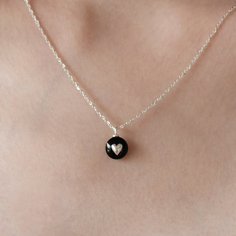 [アモンズ限定] Jelly heart pendant