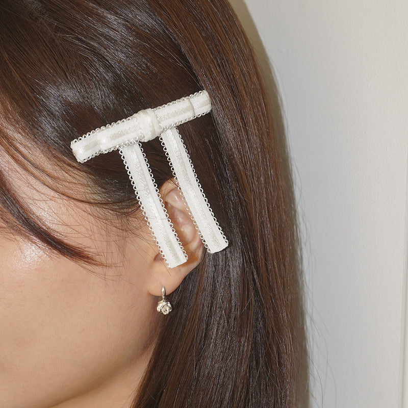 LACE RIBBON HAIRPIN SET