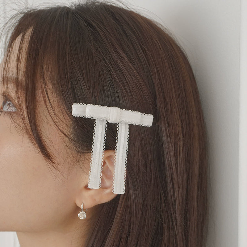 LACE RIBBON HAIRPIN SET