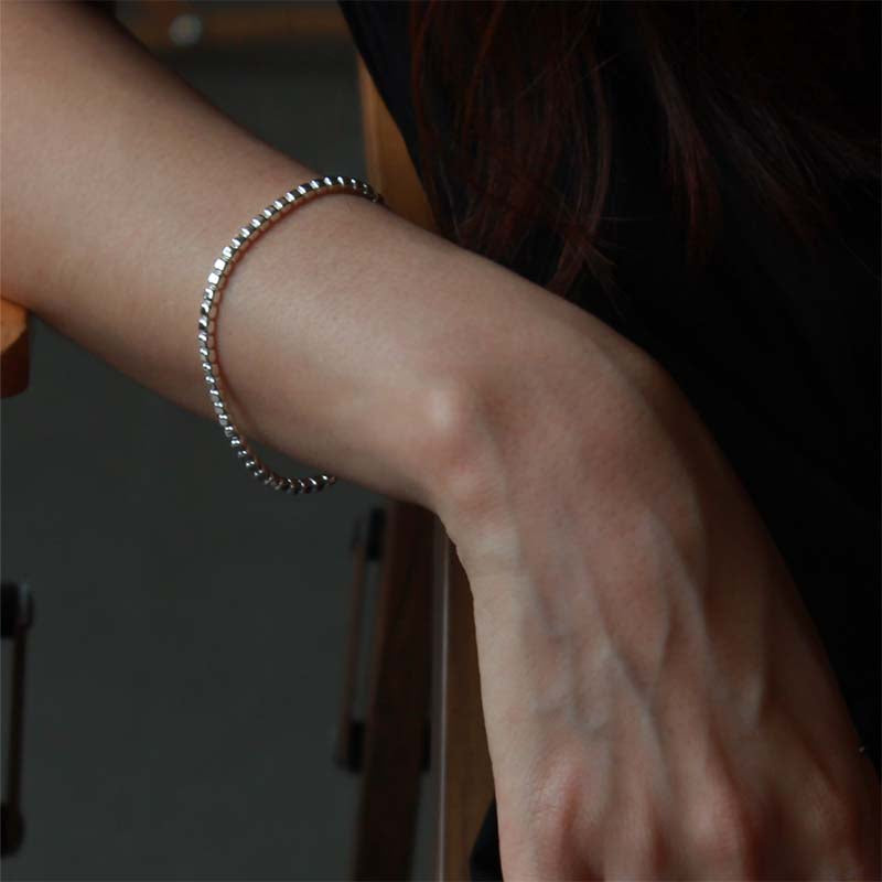 cube chain bracelet