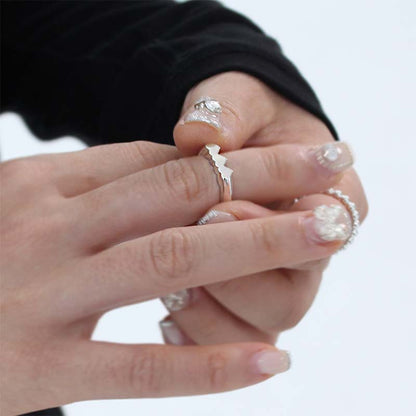 Triple heart ring
