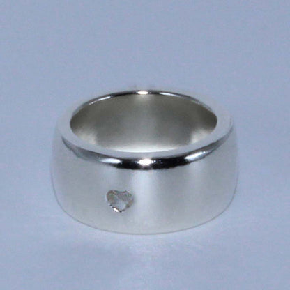 heart bold ring