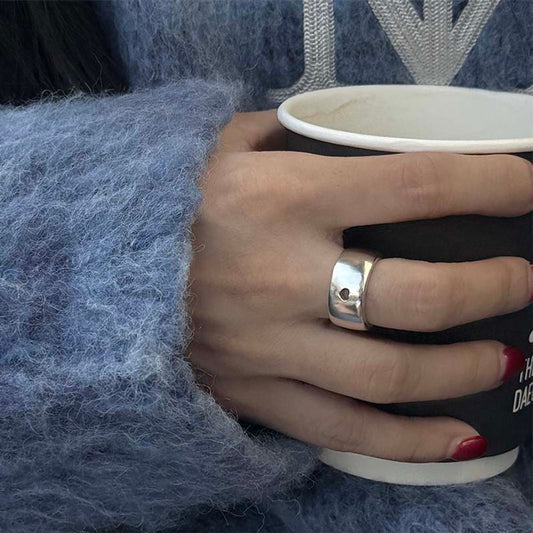 heart bold ring