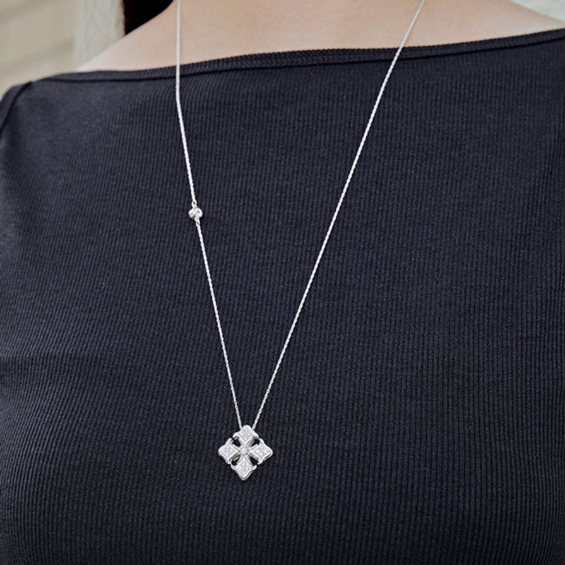 Guardian Necklace (White / Silver 925)