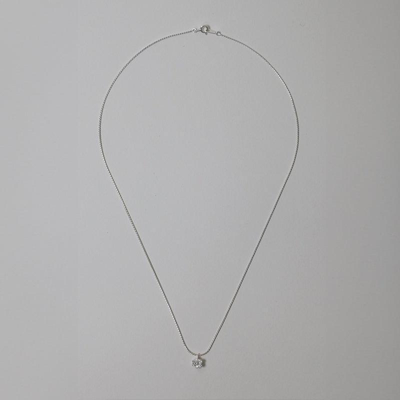 Popcorn flower S necklace