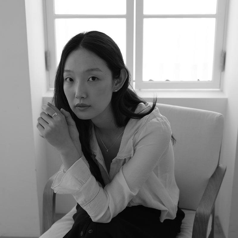 Popcorn flower S necklace