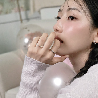 Pebble Bead Ring