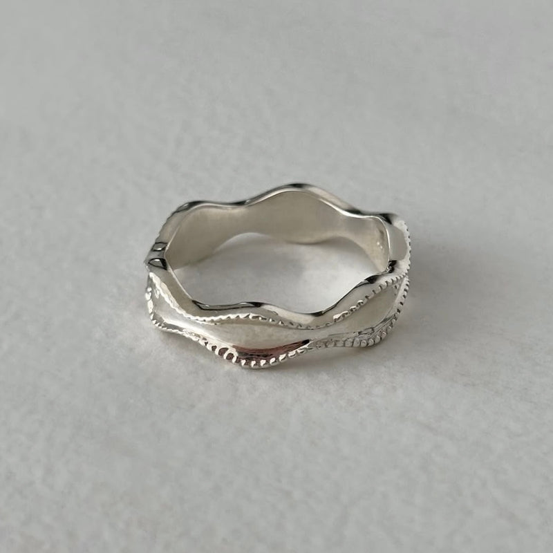 Oasis ring Oasis Wave ring (Sterling Silver)